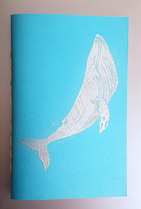 Libreta ballena azul