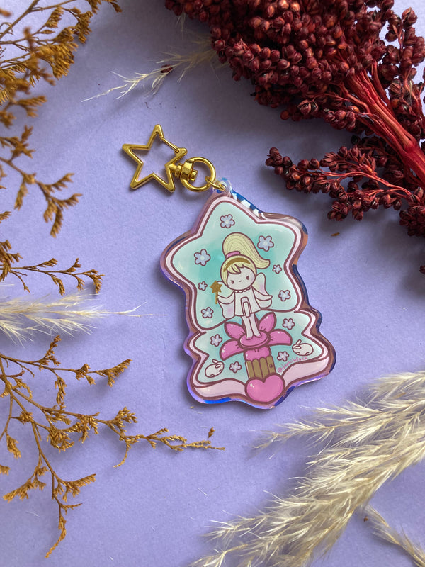 Llavero de acrilico Polly Pocket