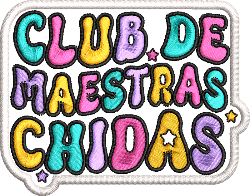 Parche "Maestras chidas"