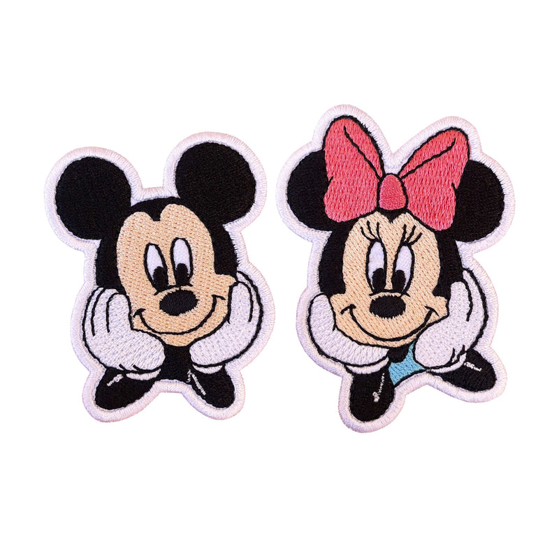 Parche "Mickey y Minnie Mouse"