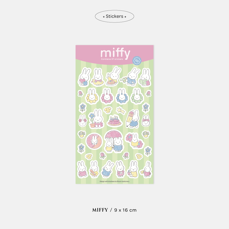 Planilla de Stickers "Miffy"