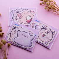 Mini stickers pokemon