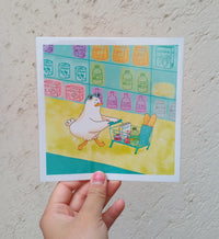 Mini Print "Flancho en el súper"