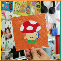 Mini Print "Honguito viajero"