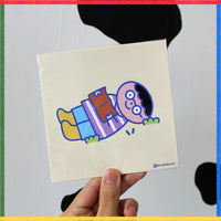 Mini Print "Niño leyendo"