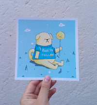 Mini print "Perrito chillón"