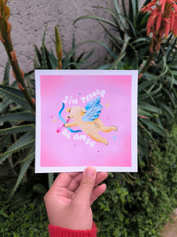 Mini print "Sin temor al amor"