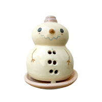 Inciensario muñeco de nieve