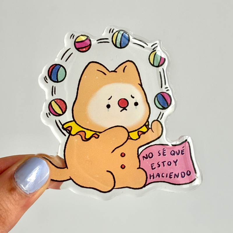 Pin "No se que estoy haciendo"