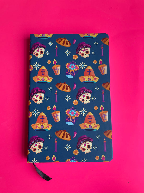 Libreta pan de muerto