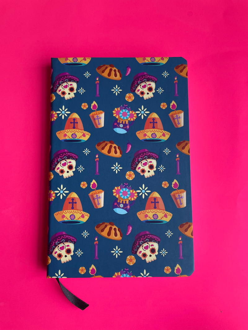 Libreta pan de muerto