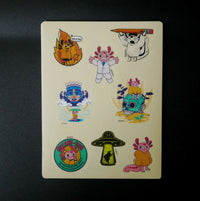 Plantilla de stickers "Roland"