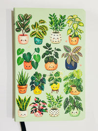Libreta mediana plantas