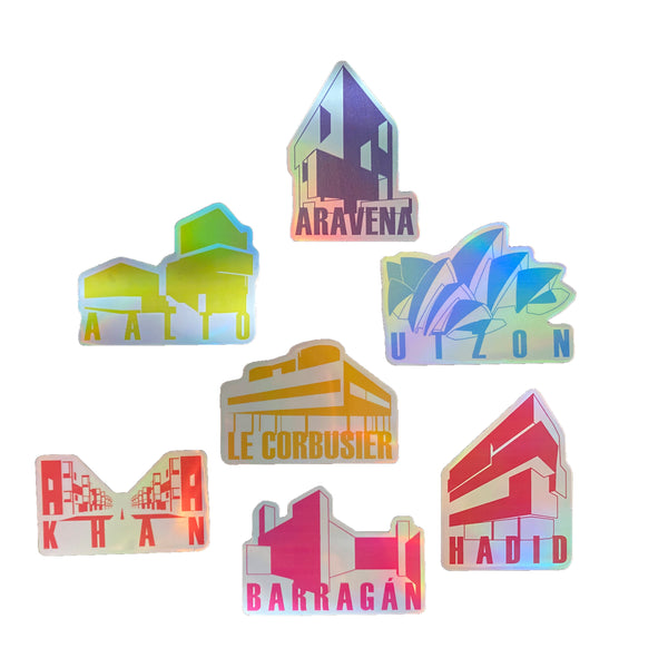 Pack Sticker Arquitectos Vol.I