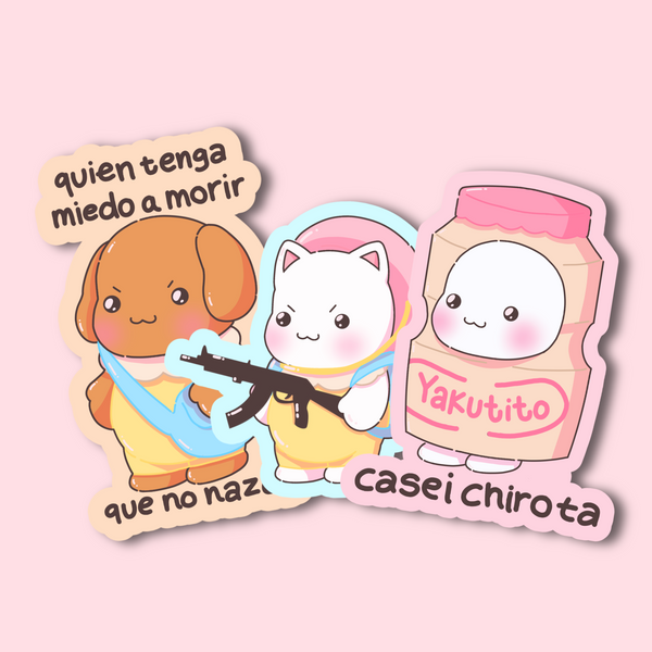 Pack de stickers 