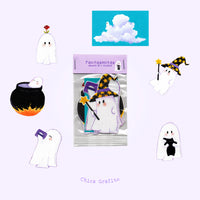 Paquete de sticker fantasmitas