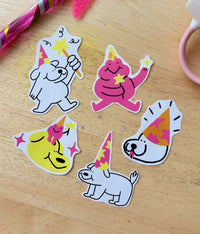 Paquete de stickers "magos"