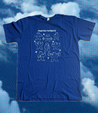Playera perrtios mamados
