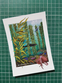 Postal "Bosques de Kelps"