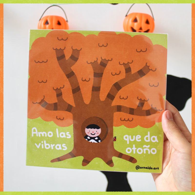 Print "Árbol de otoño"