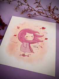 Print día de otoño