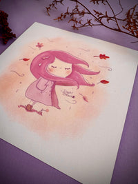 Print día de otoño