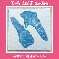 Cianotipia "Centli dual 2"