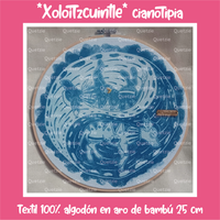 Cianotipia "Xoloitzcuintli dual"