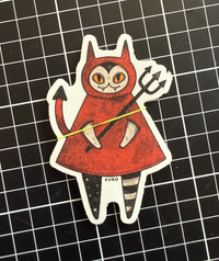 Sticker de vinil "Diablito"