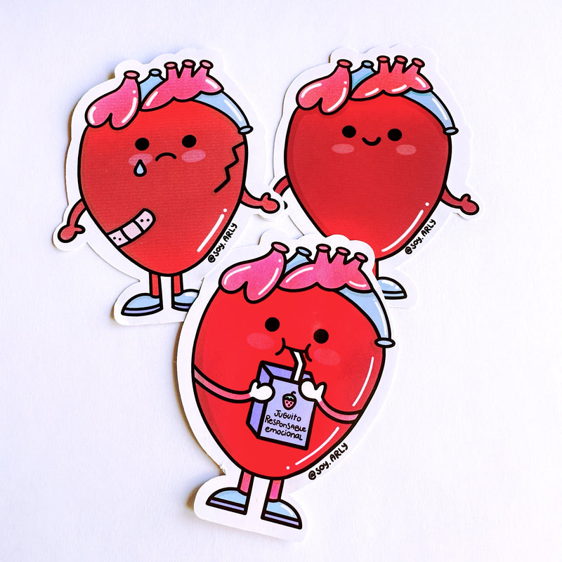 Stickers "Corazones"