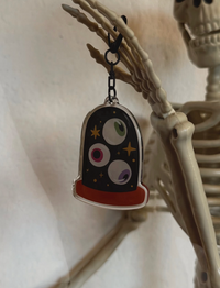 Llavero de Acrílico "Ojos vintage"