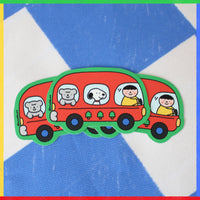 Sticker "Autobus camping"