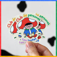 Sticker "Club de lentes 2"