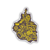 Sticker gastronomico CDMX
