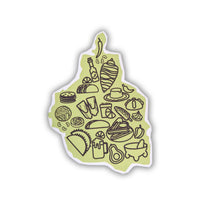 Sticker gastronomico CDMX