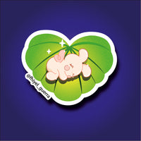 Sticker "Hojadita de Corazón Durmiente"