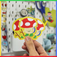 Sticker "Honguito viajero"