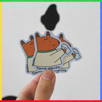 Sticker "Toma aguita"
