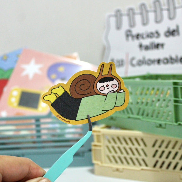 Sticker Niño Caracol
