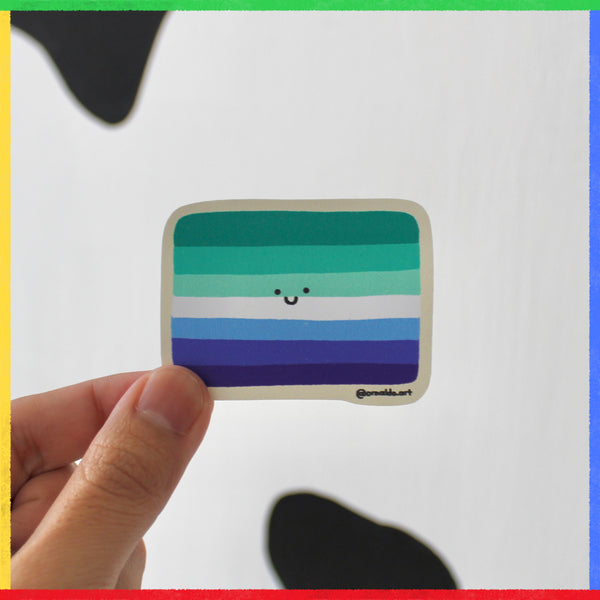 Sticker Bandera gay