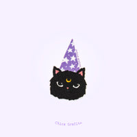 Sticker gatito mago