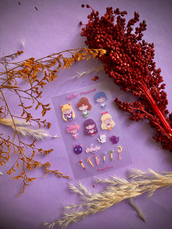 Stickers Traslucidas Sailor Moon