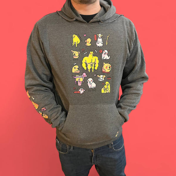 Sudadera gris oscuro 