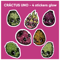 Paquete stickers "Cactus 1"