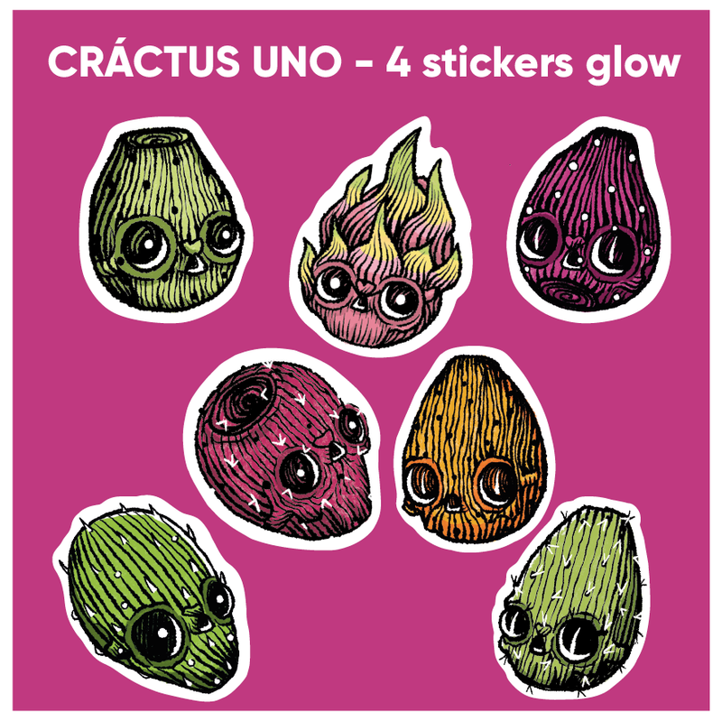 Paquete stickers "Cactus 1"