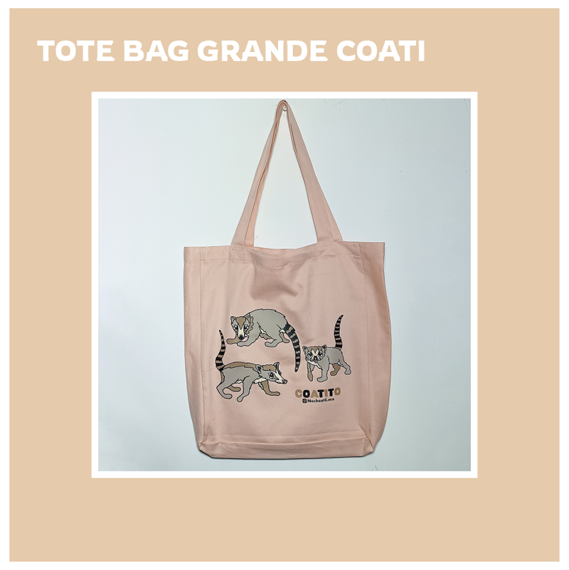 Tote bag "Coatíes"