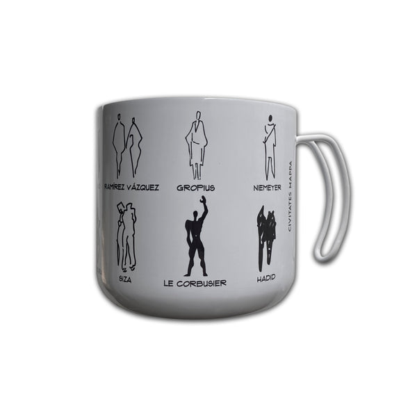 Taza de Acero Escalas Humanas de Arquitectos