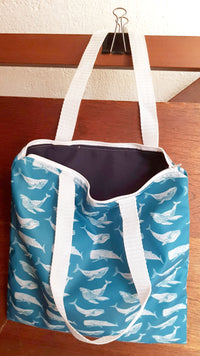 Tote bag ballenas