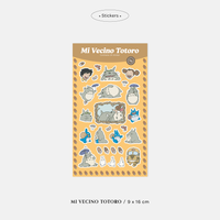 Planilla de Stickers "Totoro"