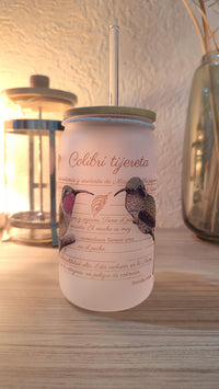 Vaso largo "Colibri"